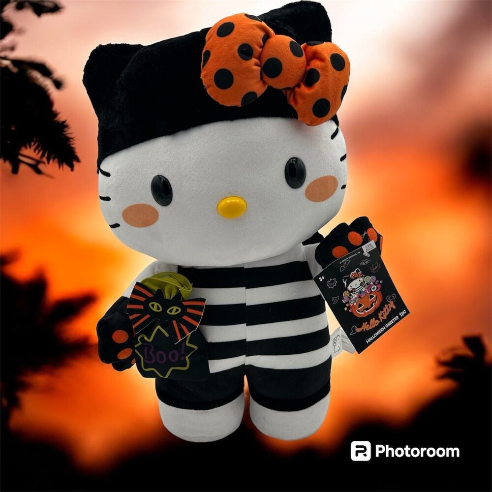 2023 Sanrio Hello Kitty Gemmy Pirate 21" Halloween Greeter Limited Edition